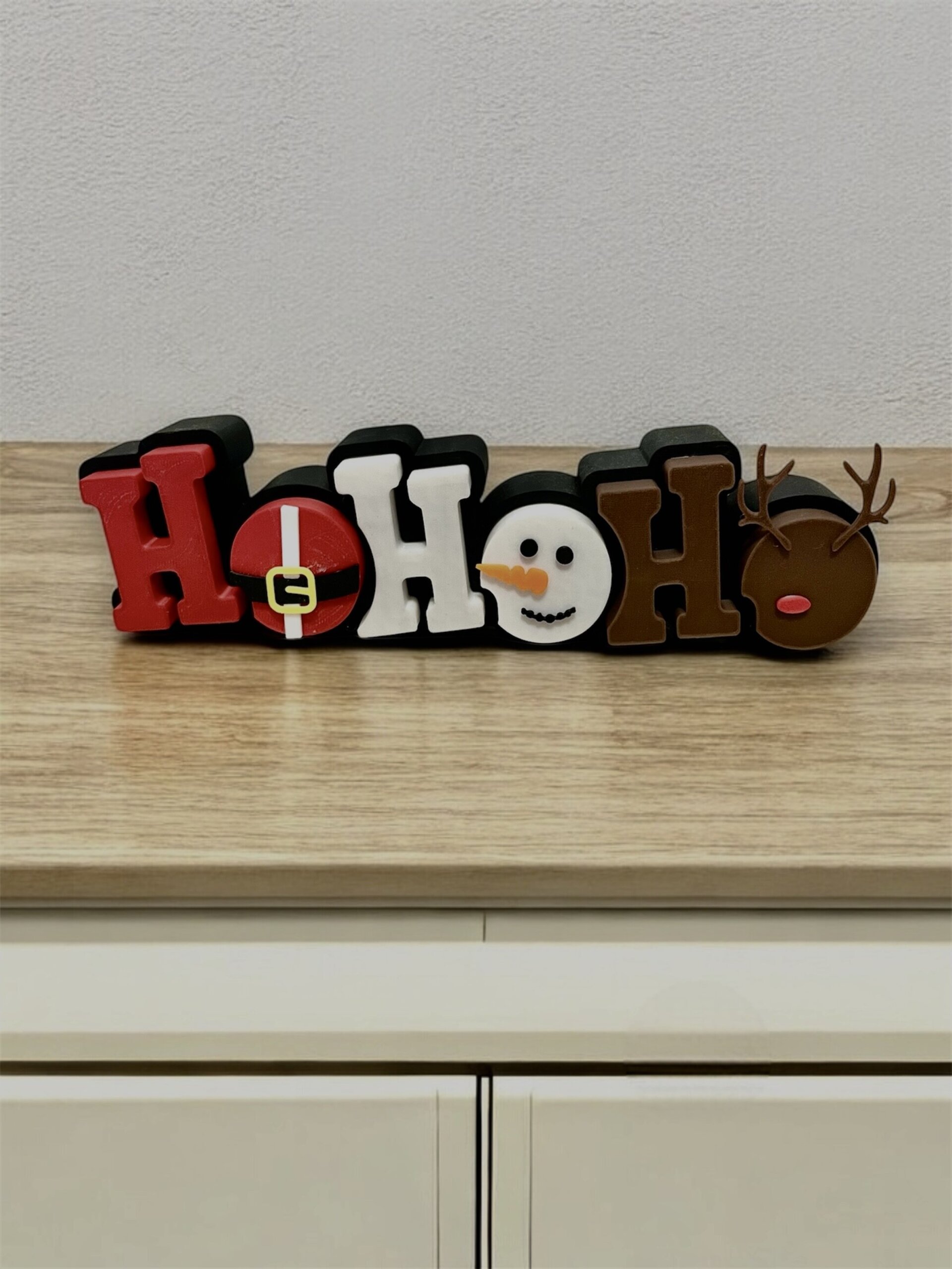 ADORNO LETRAS HO HO HO - 6